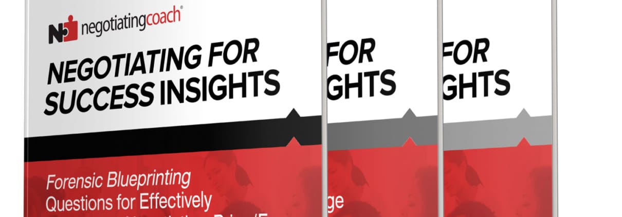 Negotiation e-Book Bundle comprised of three best-selling Negotiating Coach e-books.