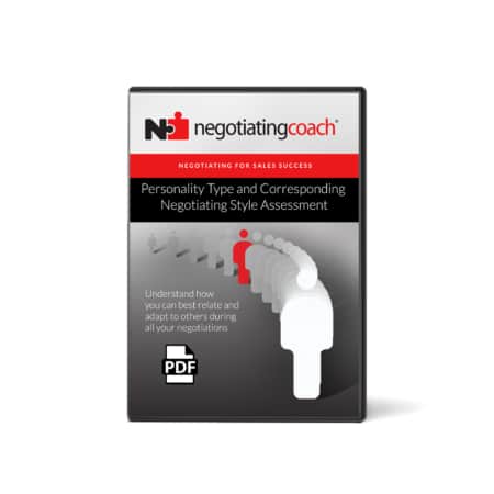 Digital Workbook: Personality Type Questionnaire and Negotiating Style Self-assessment (PDF)