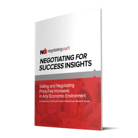 E-book - Selling and Negotiating Price or Fee Increases in Any Economic Environment